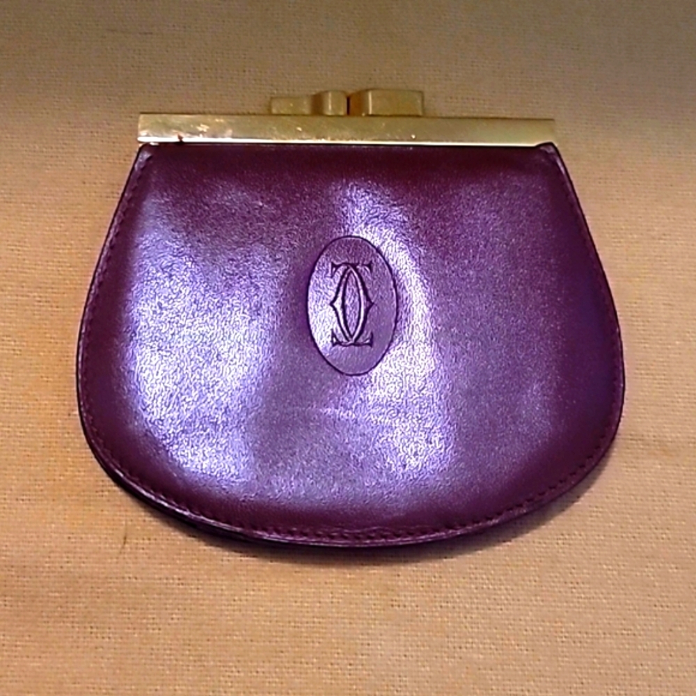 Vintage Cartier Kisslock Coin Purse